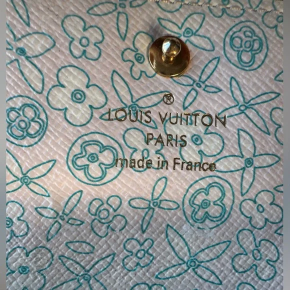 LOUIS VUITTON Monogram Limited Edition Interior Pattern 4 Ring Key Holder W/COA - Picture 9 of 14